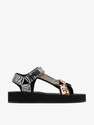 FOREST HIGH STRIPS ANIMAL PRINT BLACK