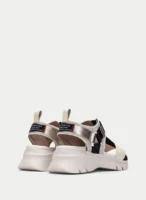 sandals sport latte-black-champagne hispanitas