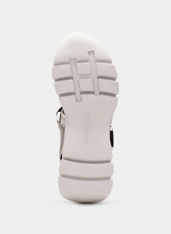 sandals sport latte-black-champagne hispanitas