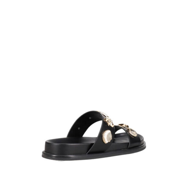 MIGATO Μαύρο footbed σανδάλι