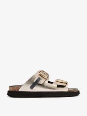 VIBE SANDALS BUCKLE MET PLATINUM