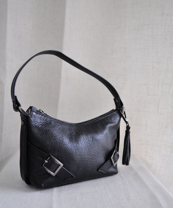 Ralu Mini in Black Leather