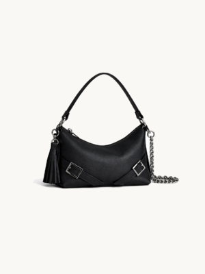 Ralu Mini in Black Leather