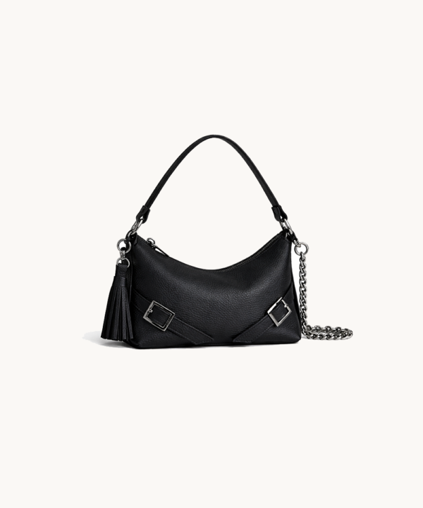 Ralu Mini in Black Leather